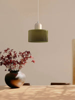 Load image into Gallery viewer, Creative Morandi Cylinder Glass Pendant Light