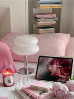 Load image into Gallery viewer, Creative Bauhaus Double Lollipop Ripple Glass Table Lamp