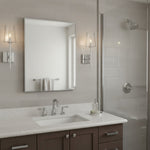 Load image into Gallery viewer, Derlina Clear Glass Sconce - Elegant Single To Triple Vanity Sconce