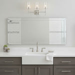 Load image into Gallery viewer, Derlina Clear Glass Sconce - Elegant Single To Triple Vanity Sconce