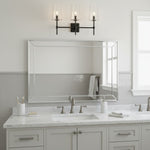 Load image into Gallery viewer, Derlina Clear Glass Sconce - Elegant Single To Triple Vanity Sconce