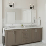 Load image into Gallery viewer, Derlina Clear Glass Sconce - Elegant Single To Triple Vanity Sconce
