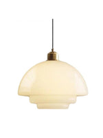 Load image into Gallery viewer, Modern Milk Glass Pendant Light