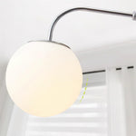 Bild in Gallery-Viewer laden, Chrome Pivot-Arm Globe Plug-In Wall Lamp product view