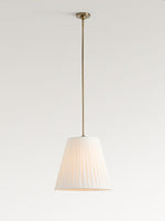 Load image into Gallery viewer, Modern Fabric Pendant Light - Conical Drum Shade for Soft Glow