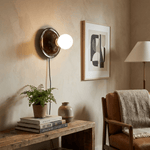Bild in Gallery-Viewer laden, Eclipta Glass Plug-In Wall Light - product image 8
