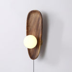 Bild in Gallery-Viewer laden, Eivor Wood Plug-In Wall Light - product image 9