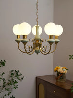 Load image into Gallery viewer, Elegant Chandelier with Curved Arms and Ambient Lighting Ambience
