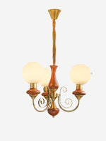 Load image into Gallery viewer, Elegant Chandelier with Curved Arms and Ambient Lighting Ambience