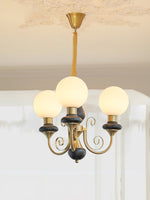 Load image into Gallery viewer, Elegant Chandelier with Curved Arms and Ambient Lighting Ambience