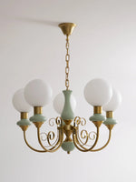 Load image into Gallery viewer, Elegant Chandelier with Curved Arms and Ambient Lighting Ambience