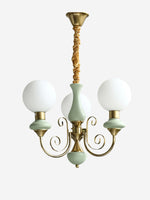 Load image into Gallery viewer, Elegant Chandelier with Curved Arms and Ambient Lighting Ambience