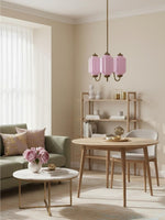 Load image into Gallery viewer, Eloise Chandelier – Milk Glass Chandelier in a Vintage Style Finish