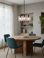 Load image into Gallery viewer, Eloise Chandelier – Milk Glass Chandelier in a Vintage Style Finish