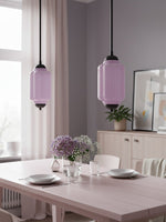 Bild in Gallery-Viewer laden, Vintage Glas Eloise Pendelleuchte