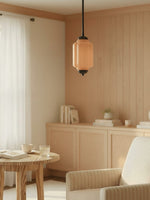 Bild in Gallery-Viewer laden, Vintage Glas Eloise Pendelleuchte