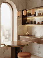 Bild in Gallery-Viewer laden, Vintage Glas Eloise Pendelleuchte