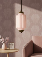 Bild in Gallery-Viewer laden, Vintage Glas Eloise Pendelleuchte