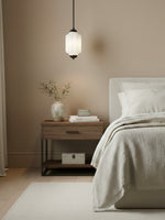 Bild in Gallery-Viewer laden, Vintage Glas Eloise Pendelleuchte