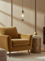 Bild in Gallery-Viewer laden, Vintage Glas Eloise Pendelleuchte