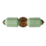 Load image into Gallery viewer, American Vintage Glass Lantern Shaped Horizontal Eloise Wall Sconce