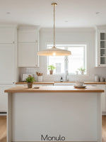 Load image into Gallery viewer, Elumina Elegant Pleated Silk Shade Pendant – Mid-Century Hanging Light for Dining Room