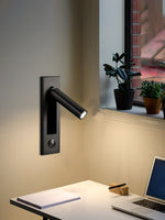 Load image into Gallery viewer, Adjustable Bedside Reading Plug-In Wall Light - product image 57