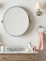 Load image into Gallery viewer, Rowan Drum Shade Wall Sconce – Fabric Sconce Light for Cozy Cottage Lighting