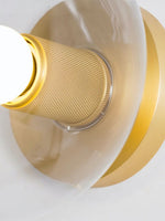 Load image into Gallery viewer, Flush Mount Light – Exposed Bulb or Glass Shade Design