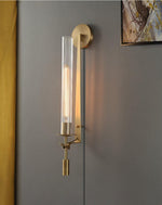 Load image into Gallery viewer, French Classicism Brass Plug-In Wall Light - product image 4