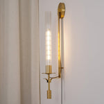 Load image into Gallery viewer, French Classicism Brass Plug-In Wall Light - product image 7