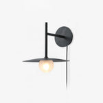 Cargar imagen en el visor de la Galería, Gea Iron Plug-In Wall Light with Inline Switch - product image 1