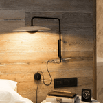 Load image into Gallery viewer, Ginger Slim Aluminum Plug-In Wall Light - product image 3