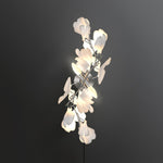 Cargar imagen en el visor de la Galería, Gingko Flowers Brass Plug-In Wall Light - product image 19