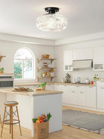 Load image into Gallery viewer, Contemporary Minimalist Glass Ceiling Light