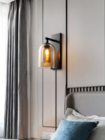 Charger l'image dans la visionneuse de galerie, Glass Tubular Plug-In Wall Light with Inline Switch - product image 4