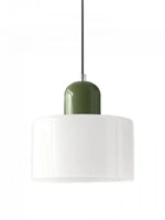 Load image into Gallery viewer, Creative Morandi Cylinder Glass Pendant Light
