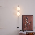 Load image into Gallery viewer, Sculptural Glass Plug-In Wall Light - product image 5