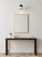 Bild in Gallery-Viewer laden, Industrielle moderne konische Wandleuchte mit klarer Metallsilhouette