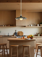 Load image into Gallery viewer, Forvara Farmhouse Metal Pendant Light – Metal Rod Light For Any Space