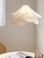 Load image into Gallery viewer, Oslan Contemporary Fabric Double-Layer Pleated Pendant – Bedroom or Café