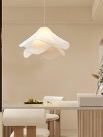Charger l'image dans la visionneuse de galerie, Suspension plissée double couche en tissu Oslan Contemporary – Chambre ou Café