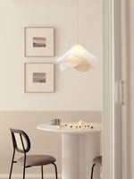 Charger l'image dans la visionneuse de galerie, Suspension plissée double couche en tissu Oslan Contemporary – Chambre ou Café