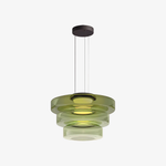Load image into Gallery viewer, Verdoma Stacked Disc Form Glass Pendant Light Contemporary Nordic Lighting for Kitchens