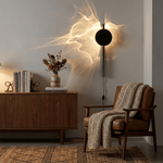 Load image into Gallery viewer, Kinetic Shadow Plug-In Wall Light with Inline Switch - product image 3