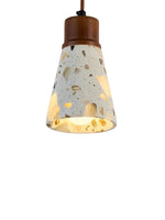 Load image into Gallery viewer, Wabi-sabi Style Water-polished Translucent Stone Retro Pendant Lamp