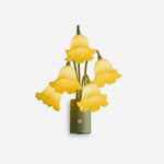 Load image into Gallery viewer, Ruffled Floral Rechargeable Wall Sconce - product view 1