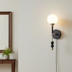 Bild in Gallery-Viewer laden, Geometric Orb Plug-In Wall Sconce product view 7