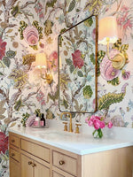 Load image into Gallery viewer, Elegant Curve-Arm Fabric Shade Wall Sconce – Modern Metal Base Wall Light for Living Room