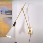 Load image into Gallery viewer, Magari Brass Plug-In Wall Light - product image 2